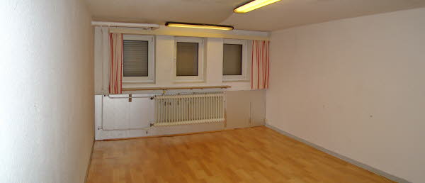 Wohnraum im Untergeschoss